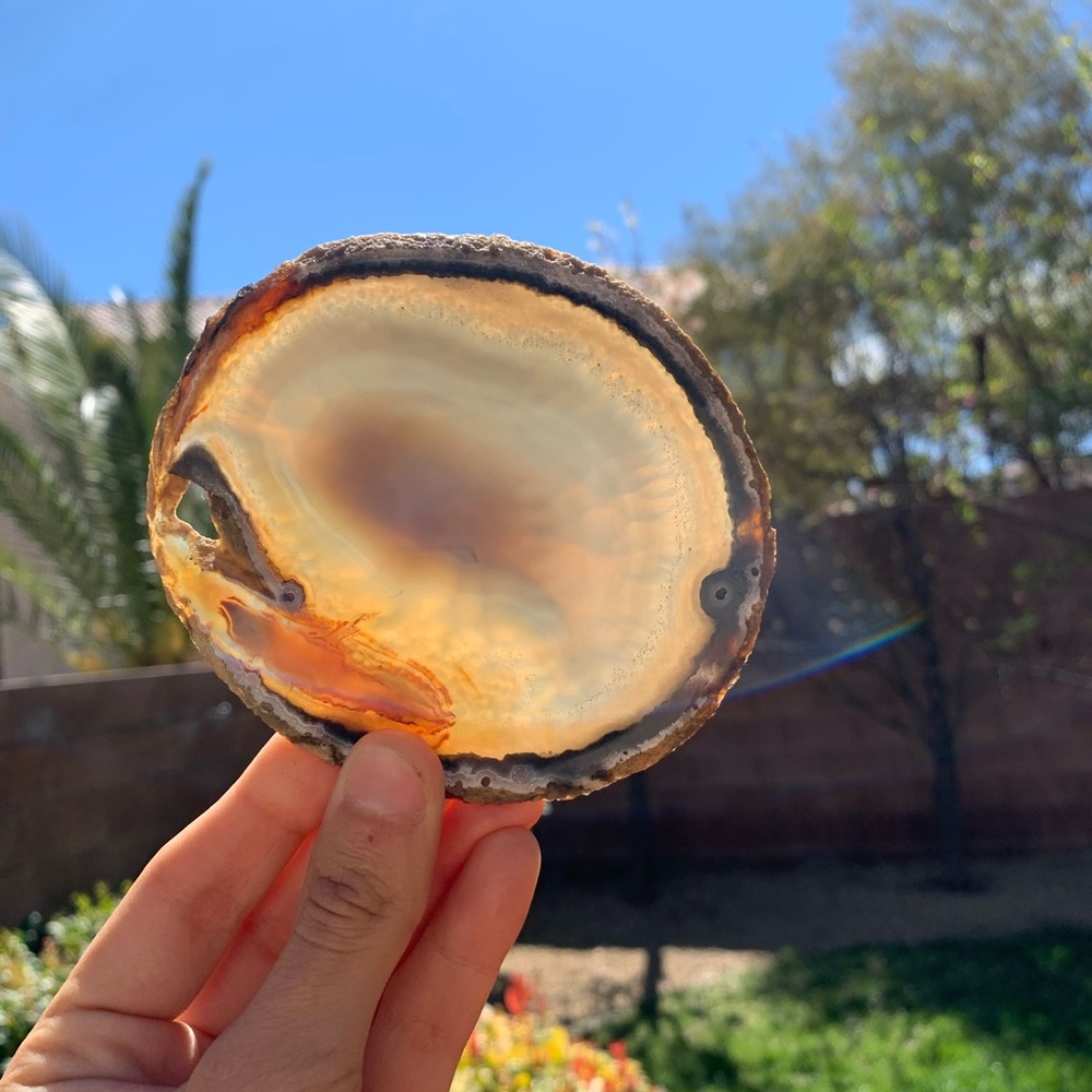 Polished Agate Slab